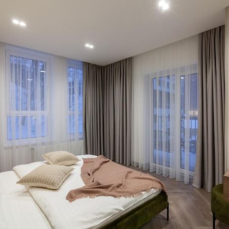 Apartment Shevchenko St.,New Building Lvov Exteriér fotografie